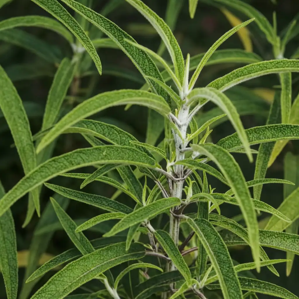 墨西哥鼠尾草 (Salvia leucantha) — 细节