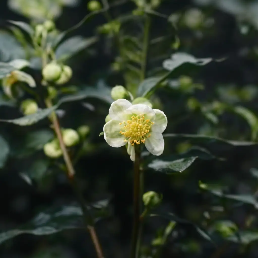 茶 (Camellia sinensis) — 细节