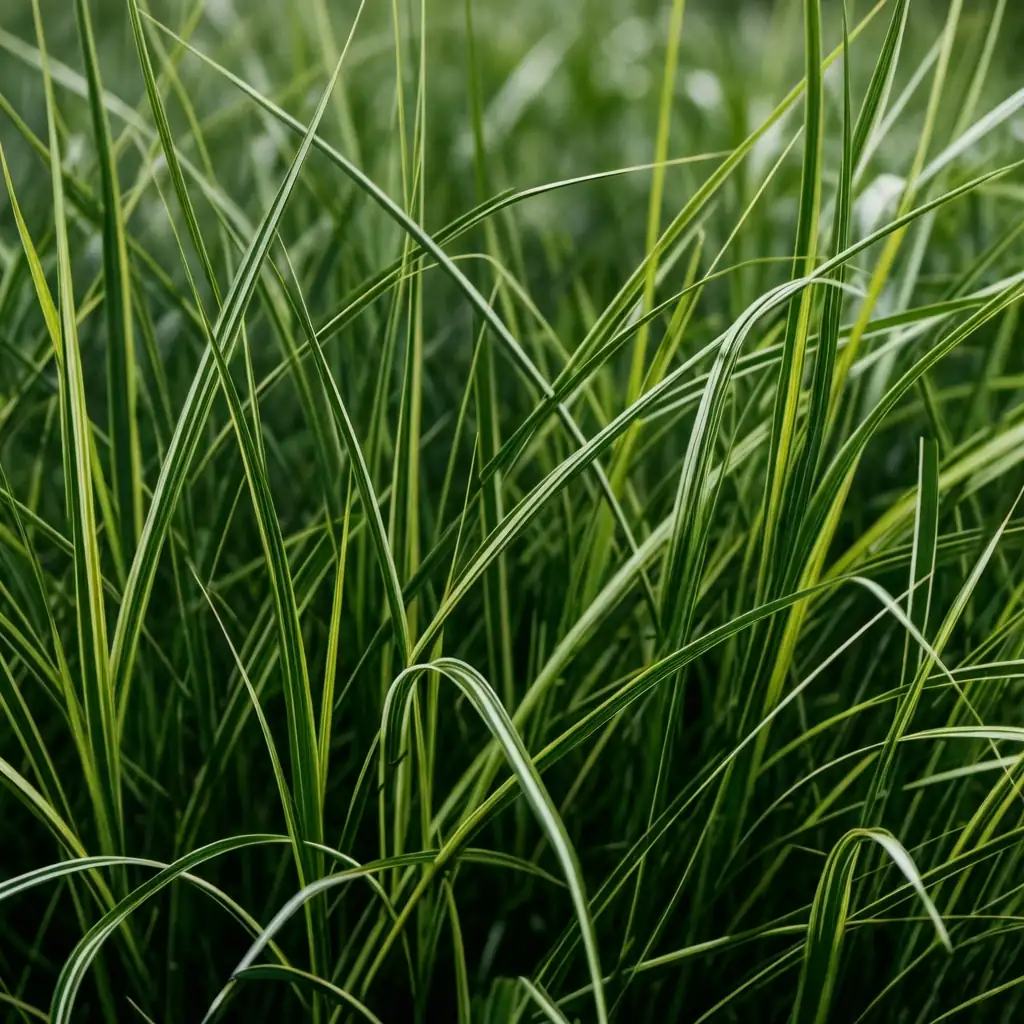 花叶芒 (Miscanthus sinensis 'Variegatus') — 主图