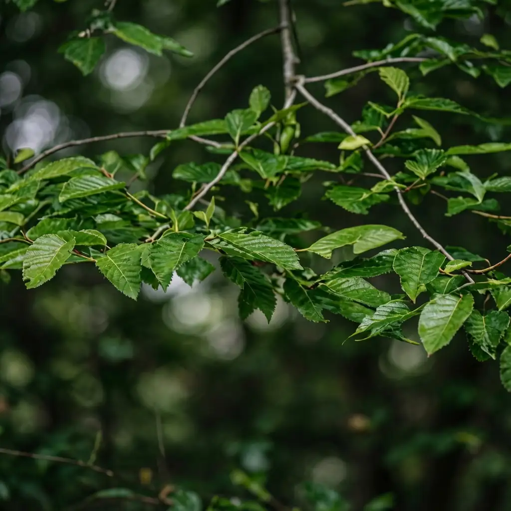喜树 (Camptotheca acuminata) — 细节