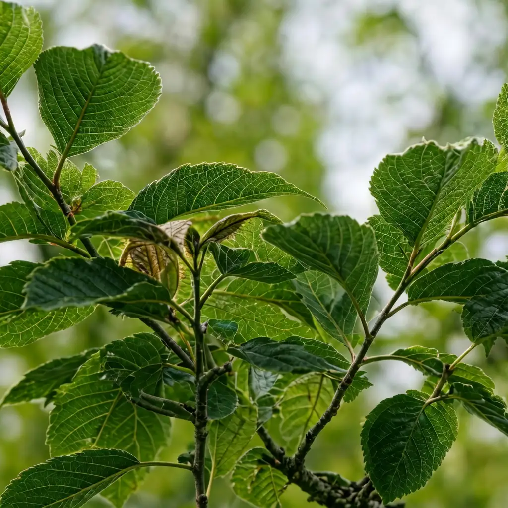 喜树 (Camptotheca acuminata) — 特写