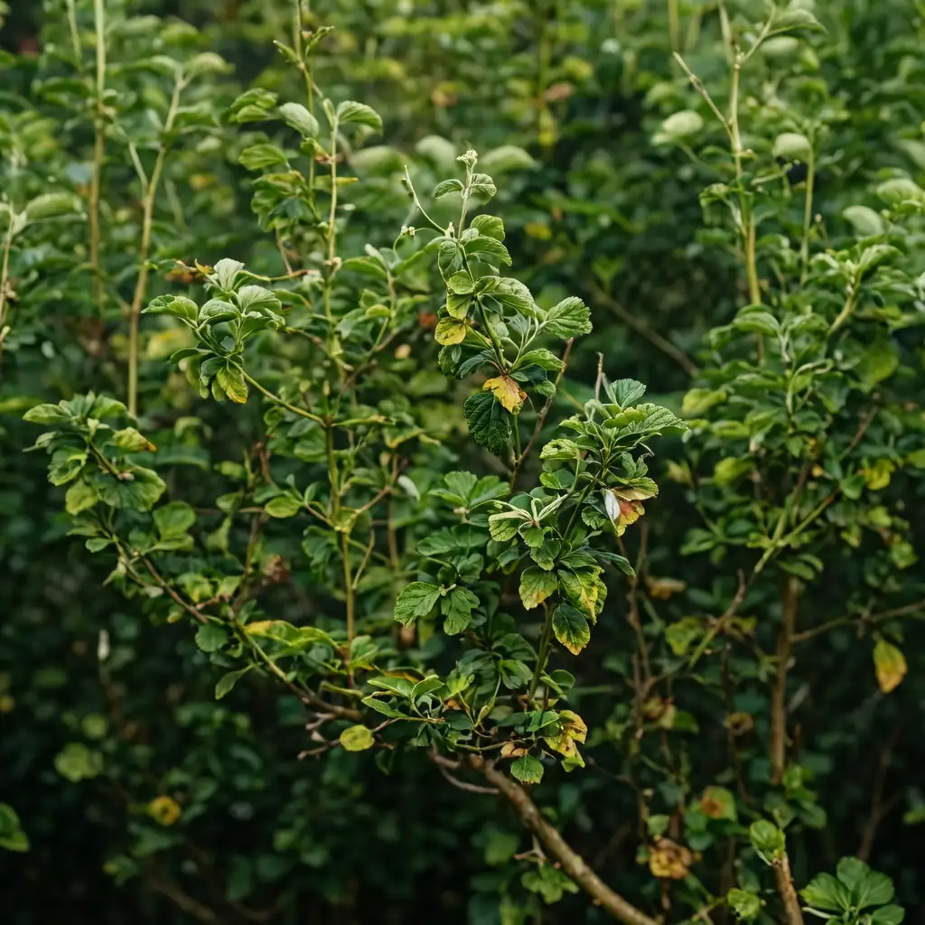 海滨木槿 (Hibiscus hamabo) — 特写