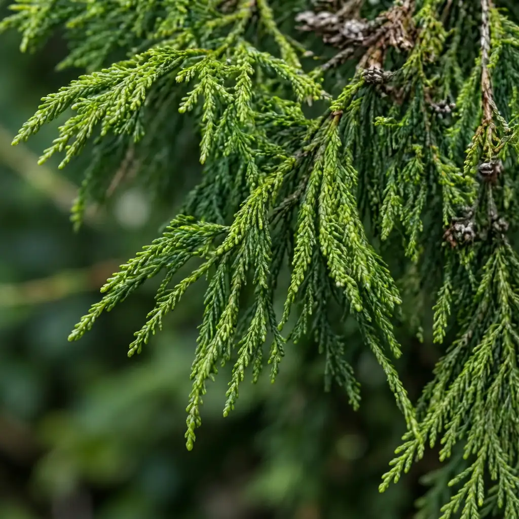 柳杉 (Cryptomeria fortunei) — 细节
