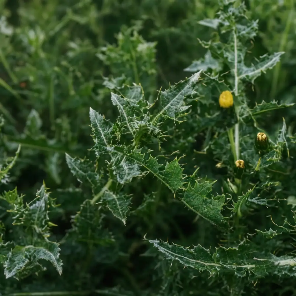 花叶苦苣菜 (Sonchus asper) — 环境展示