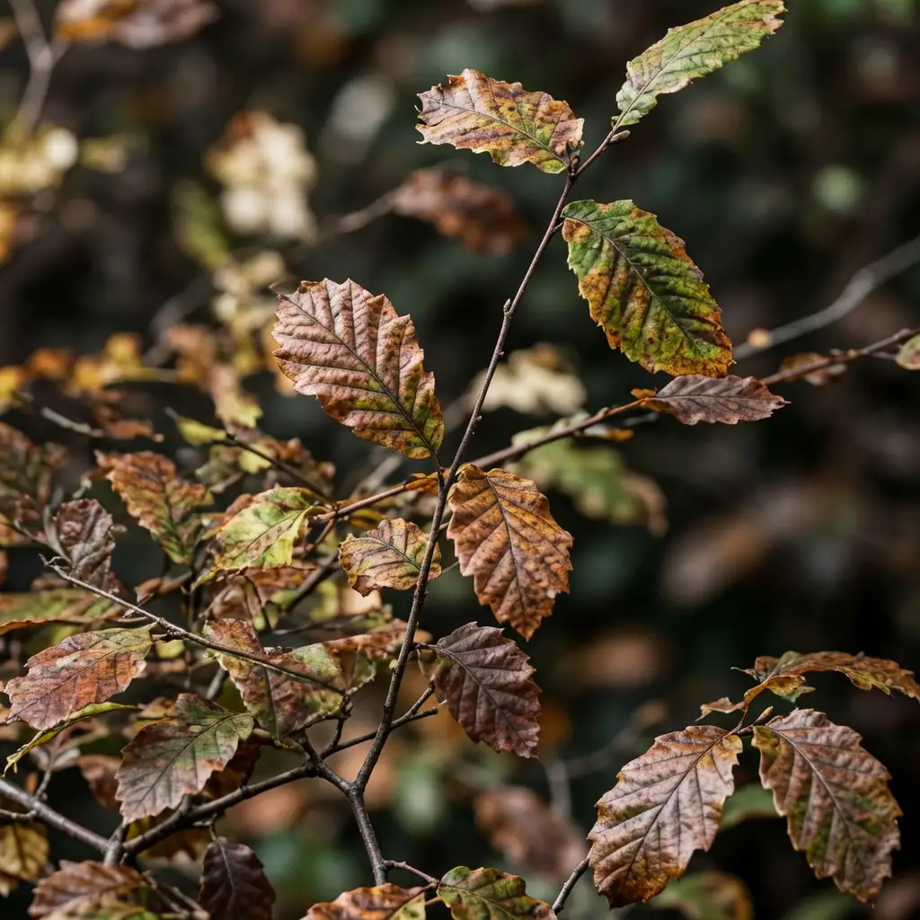 白栎 (Quercus fabri) — 细节