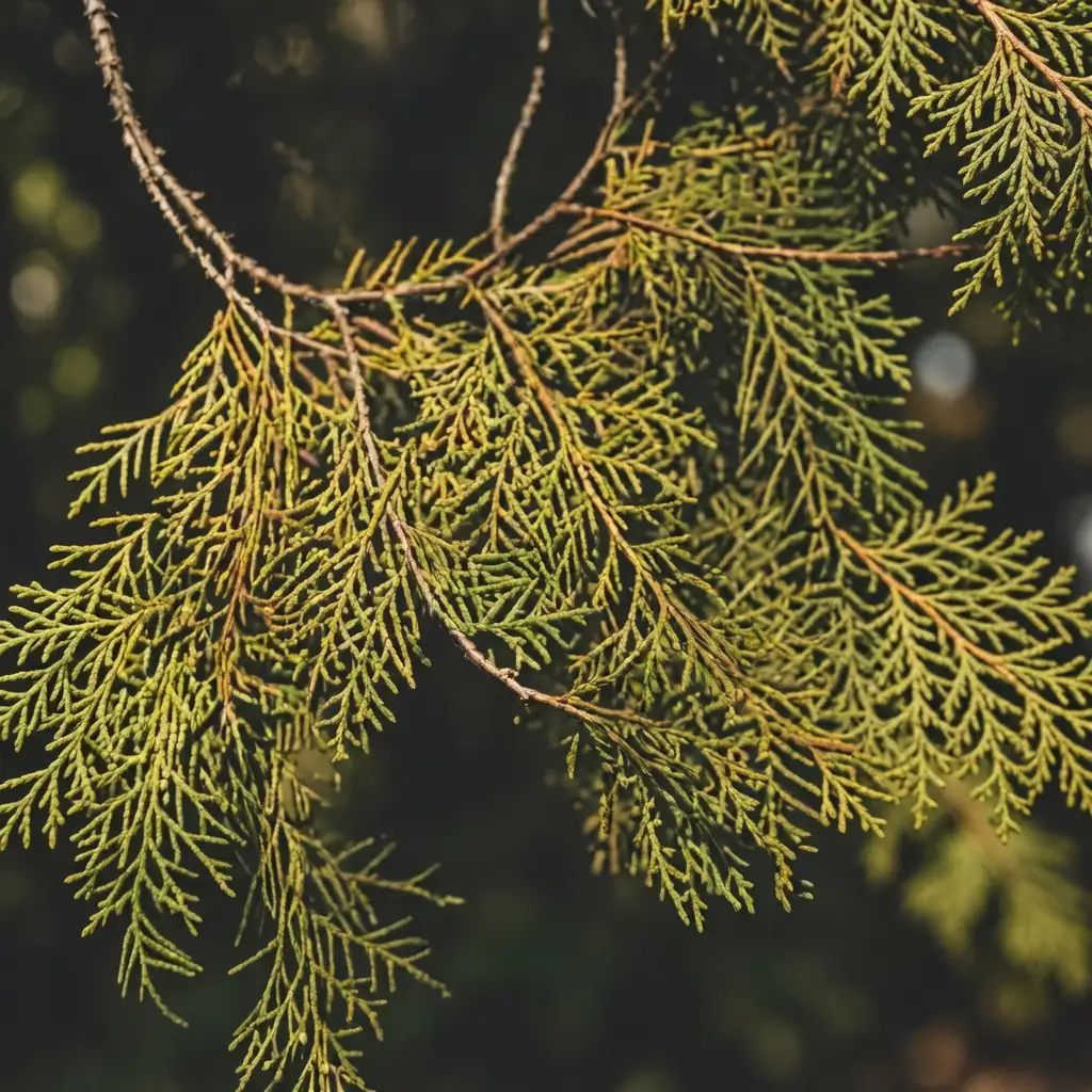 日本扁柏 (Chamaecyparis obtusa) — 细节