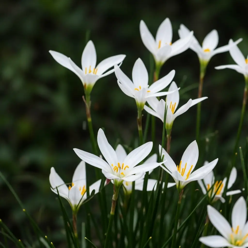 葱莲 (Zephyranthes candida) — 主图