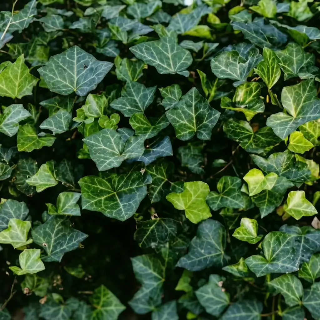 常春藤 (Hedera helix) — 特写
