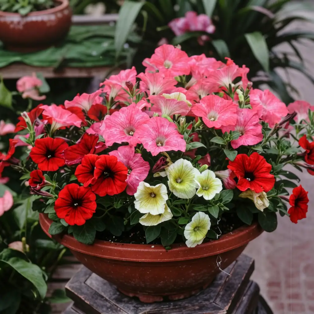 矮牵牛 (Petunia × atkinsiana (syn. Petunia × hybrida)) — 主图