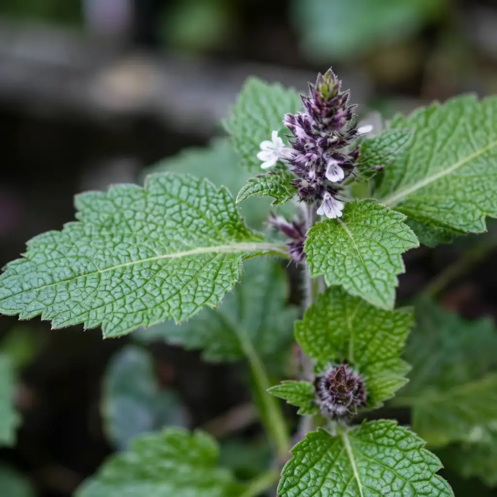 筋骨草 (Ajuga ciliata) — 特写