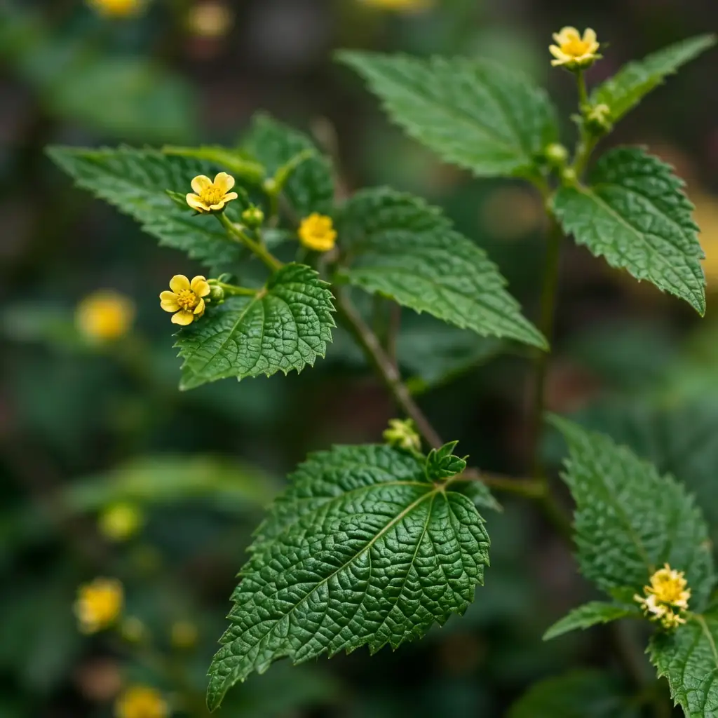 牛膝菊 (Galinsoga parviflora) — 特写