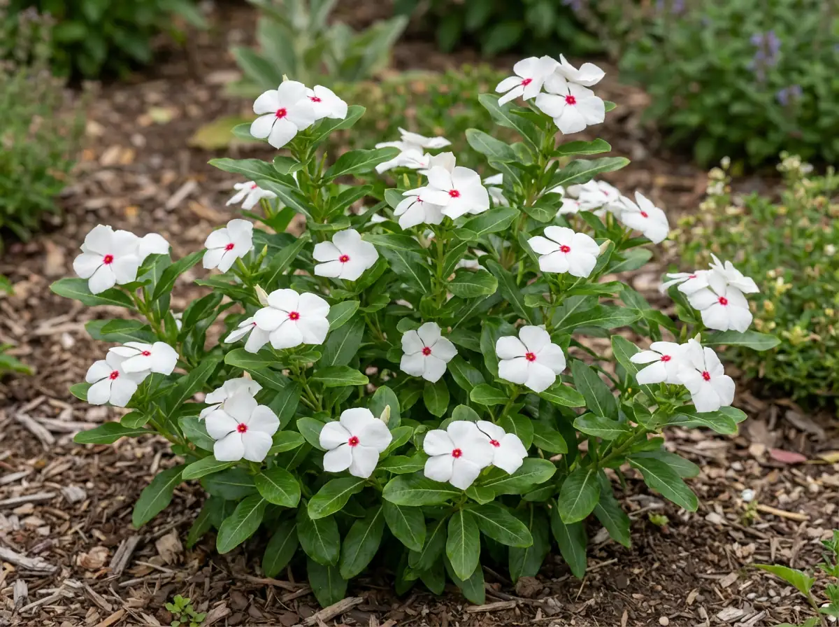 长春花 (Catharanthus roseus) — 环境展示