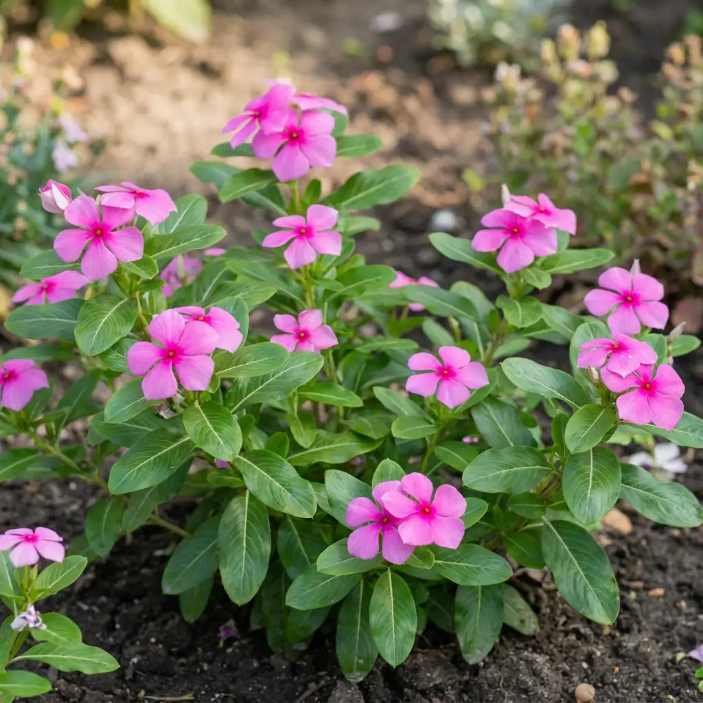 长春花 (Catharanthus roseus) — 主图