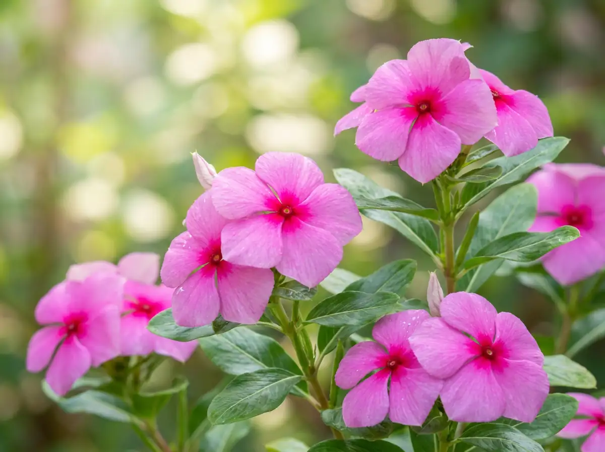 长春花 (Catharanthus roseus) — 更多视角