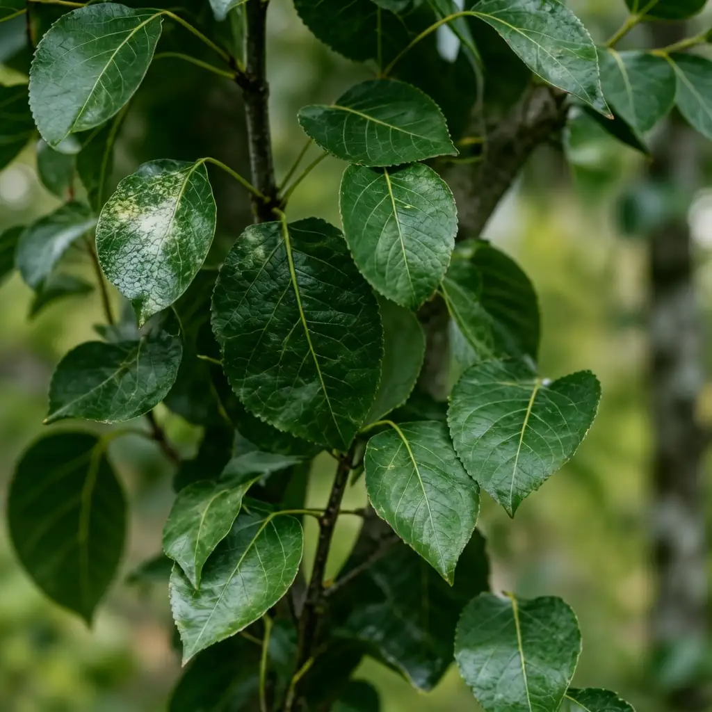 豆梨 (Pyrus calleryana) — 细节