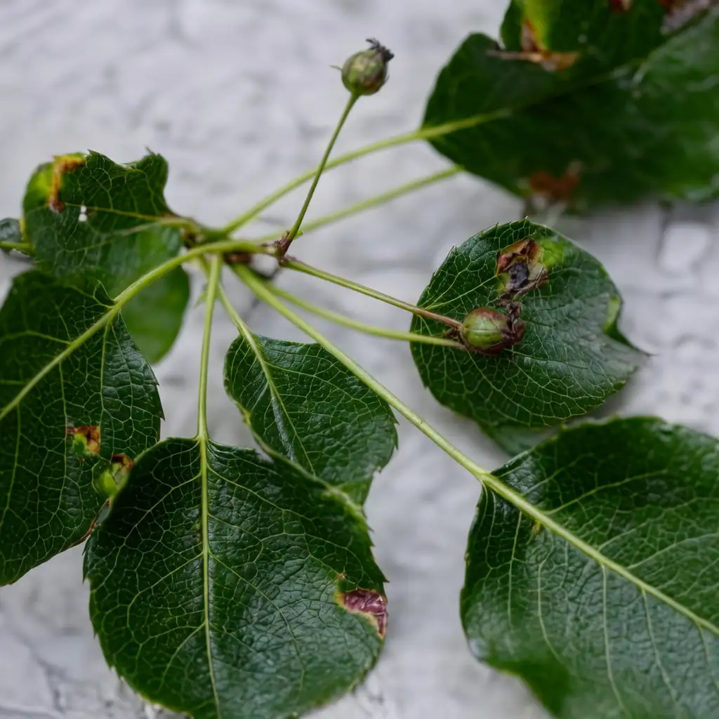 豆梨 (Pyrus calleryana) — 特写