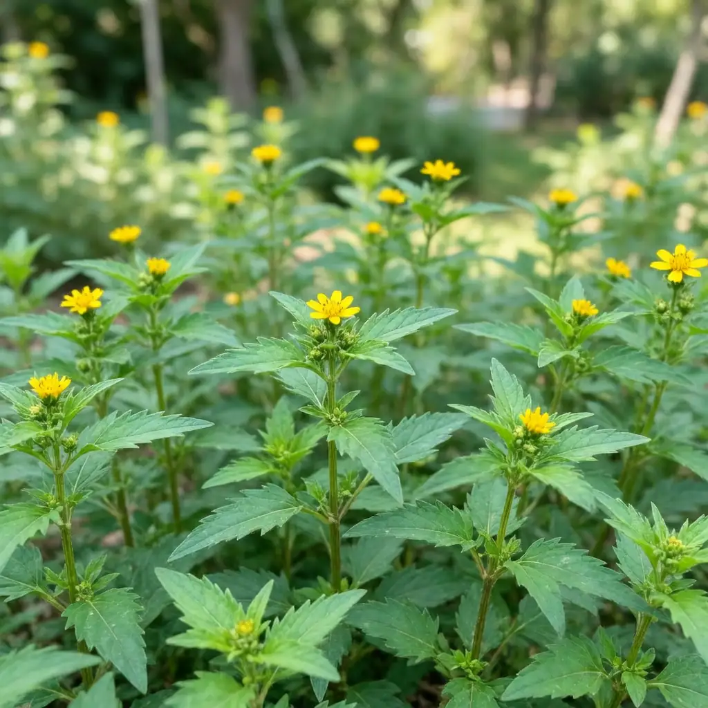 金盏银盘 (Bidens biternata) — 主图