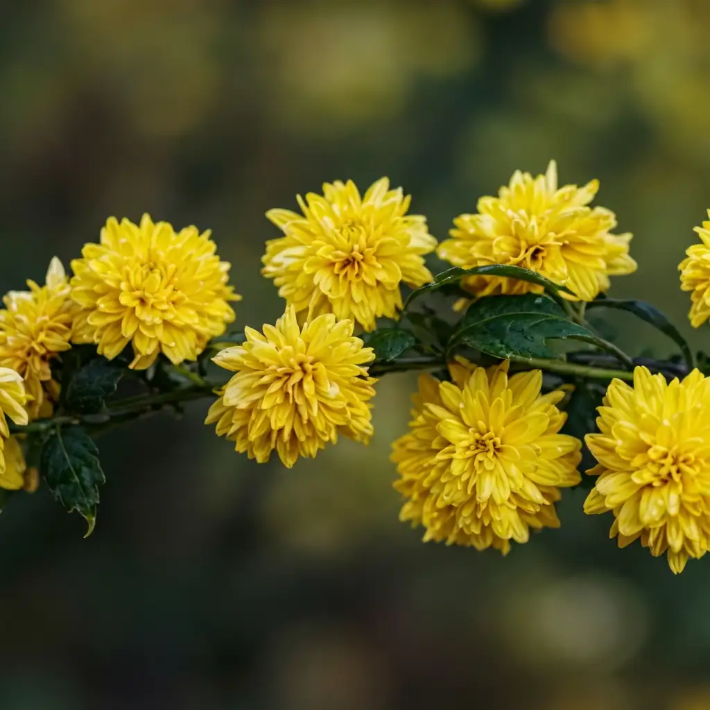 棣棠 (Kerria japonica) — 特写