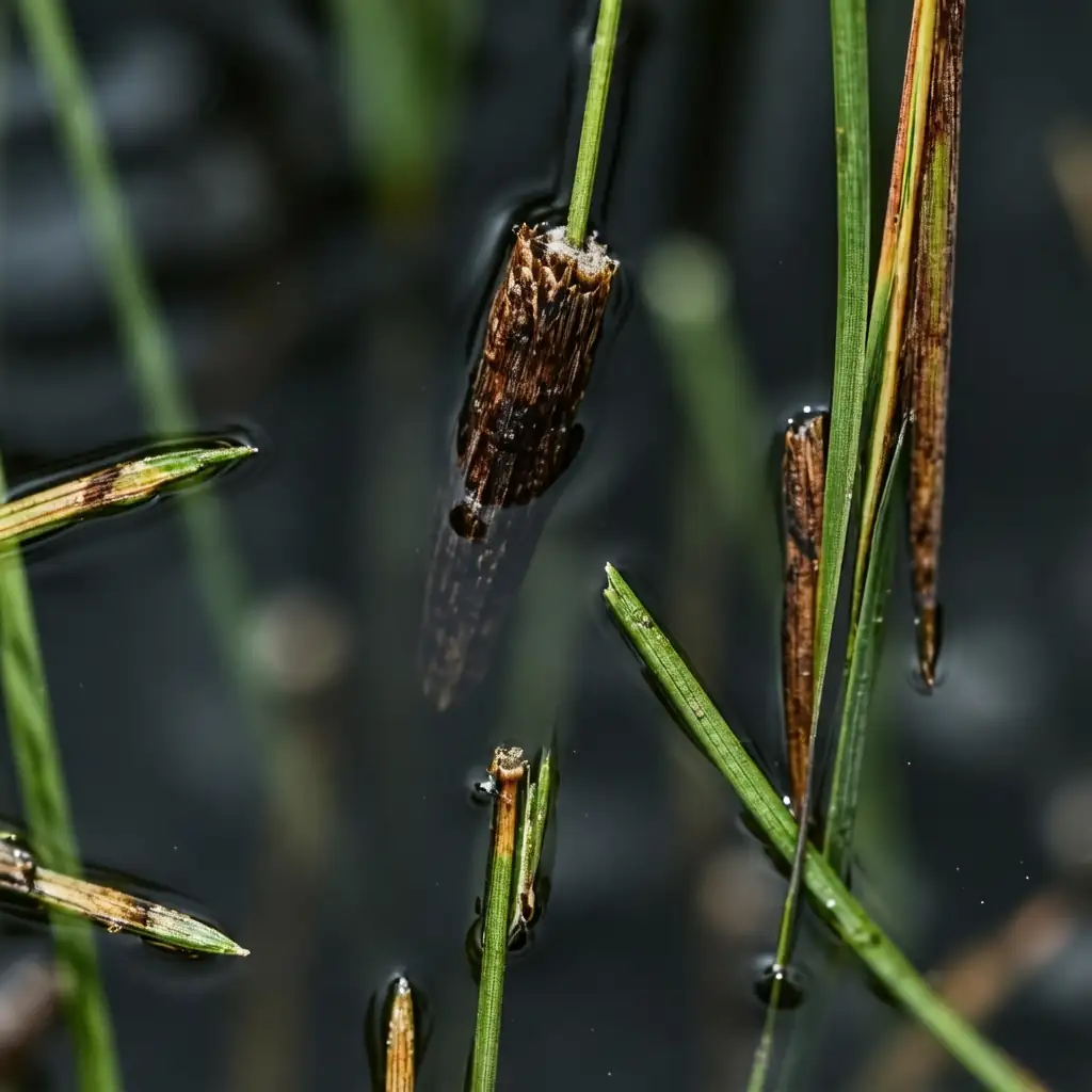 小香蒲 (Typha minima) — 细节