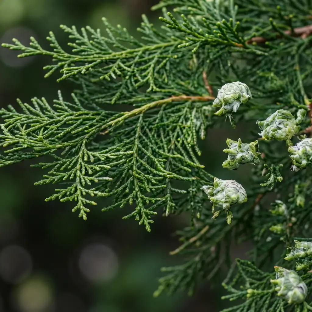 侧柏 (Platycladus orientalis) — 特写