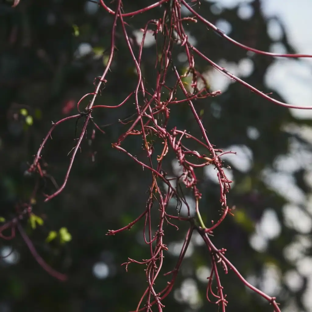 单柱菟丝子 (Cuscuta monogyna) — 细节