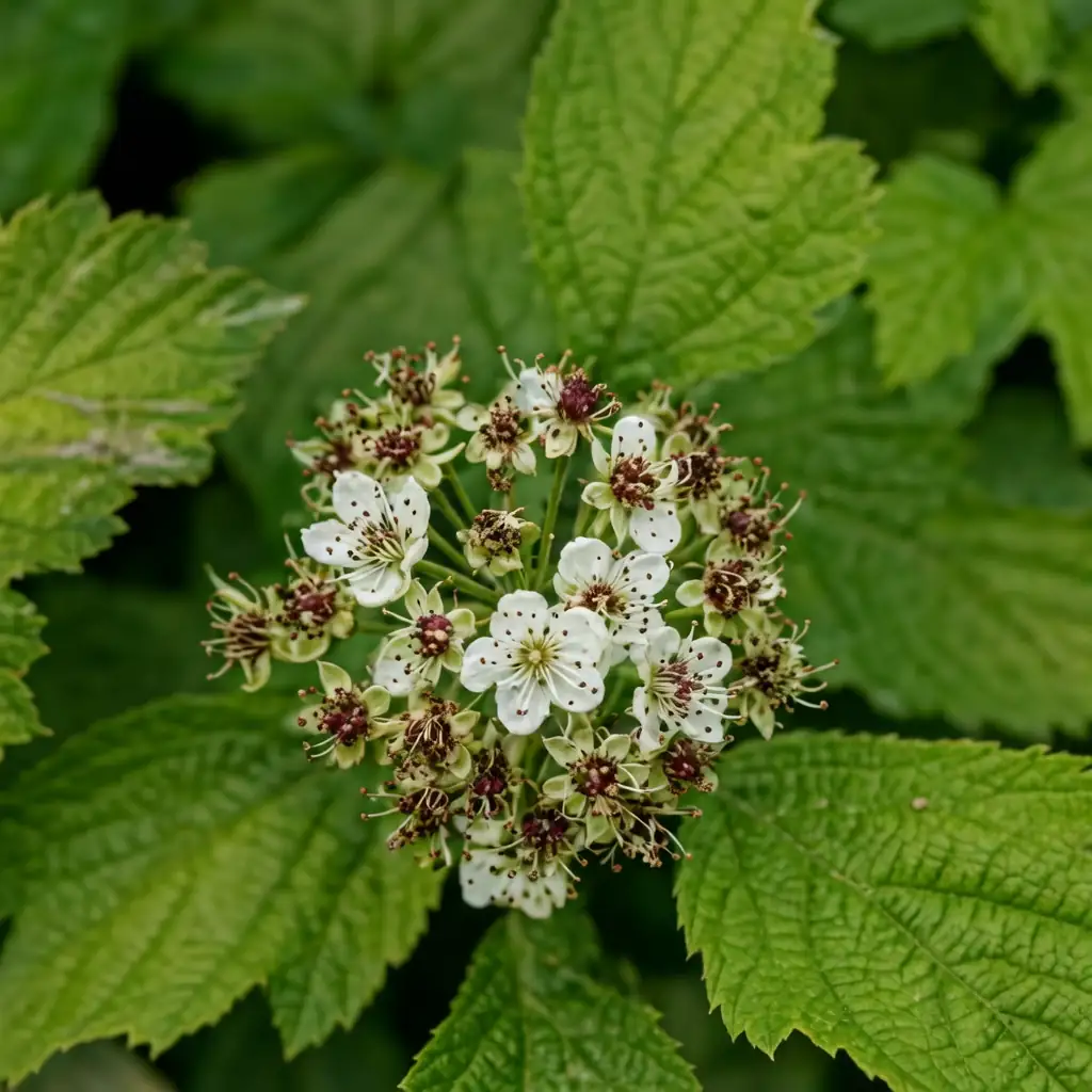 风箱果 (Physocarpus amurensis) — 细节