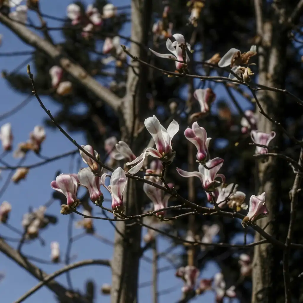 望春玉兰 (Magnolia biondii) — 主图
