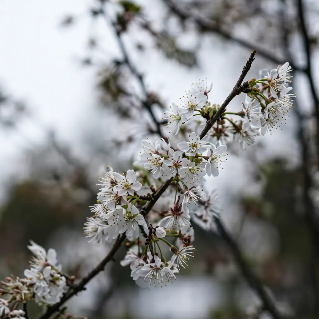 大叶早樱 (Prunus subhirtella) — 环境展示
