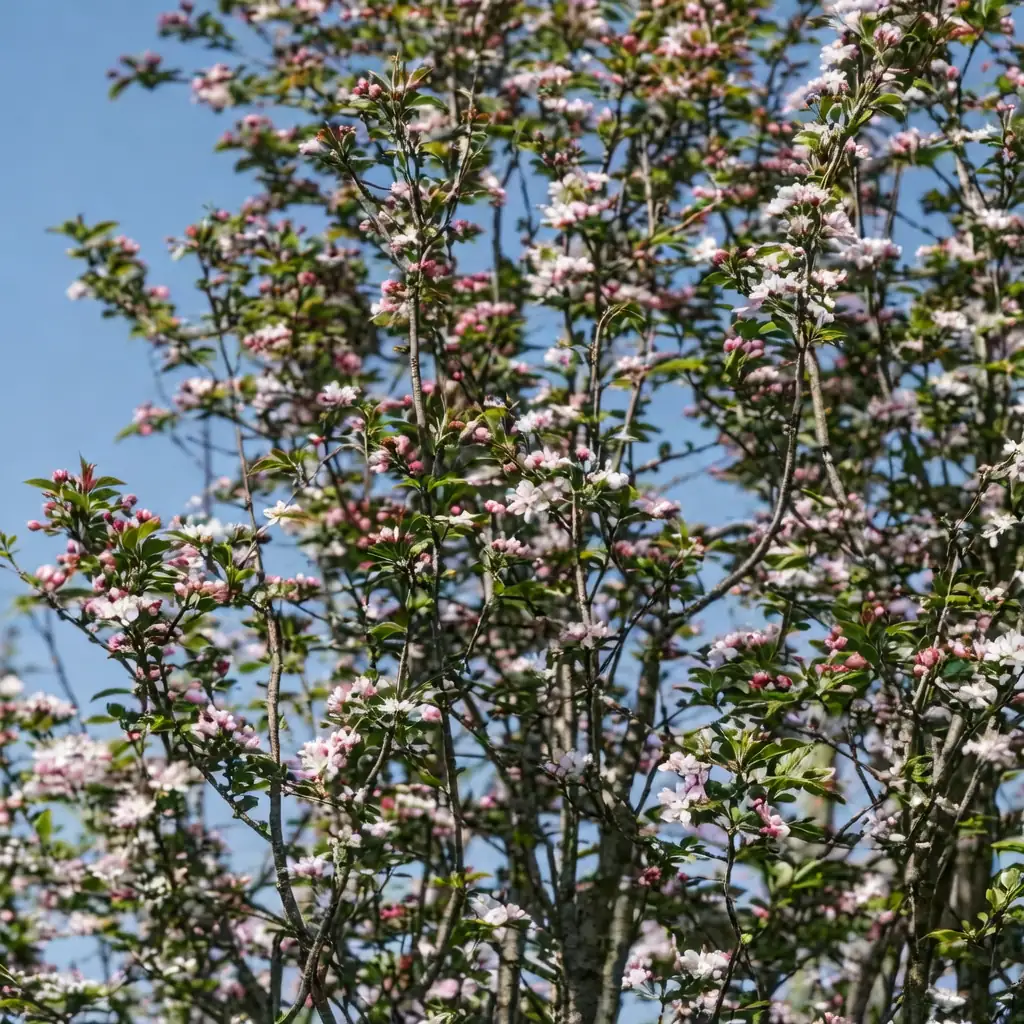 西府海棠 (Malus × micromalus) — 细节