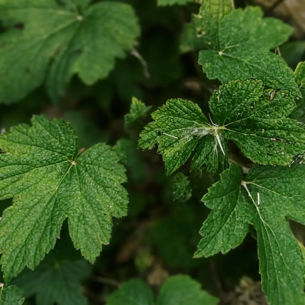 野棉花 (Anemone vitifolia) — 细节