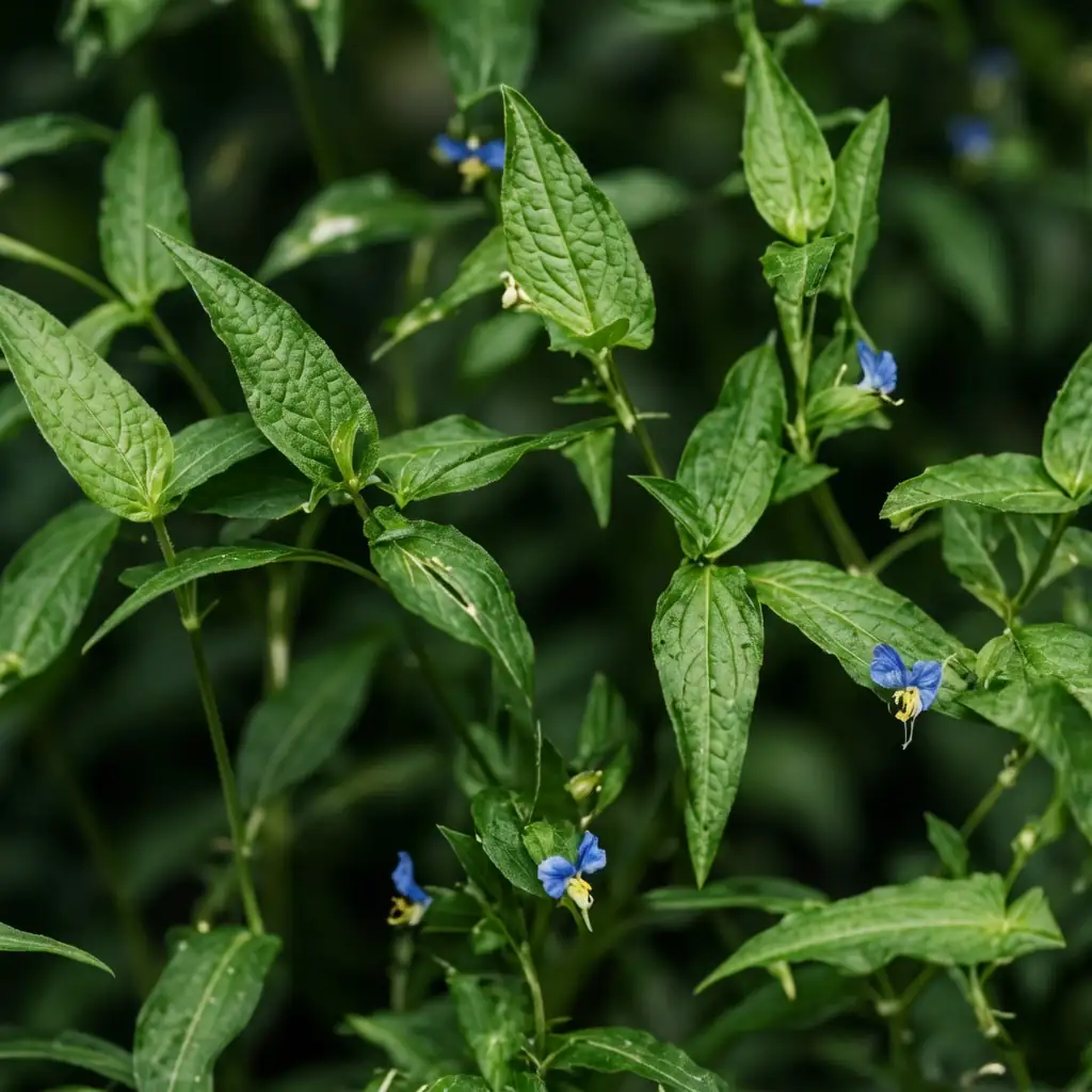 鸭跖草 (Commelina communis) — 细节