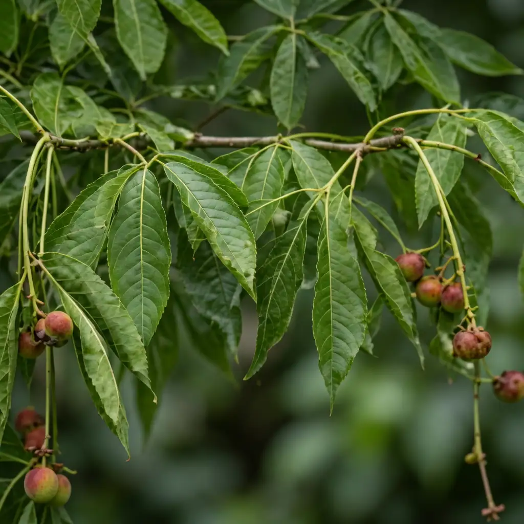 七叶树 (Aesculus chinensis) — 特写