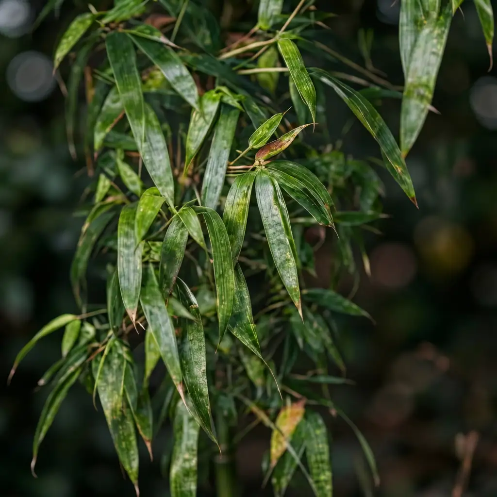 斑竹 (Phyllostachys bambusoides) — 特写