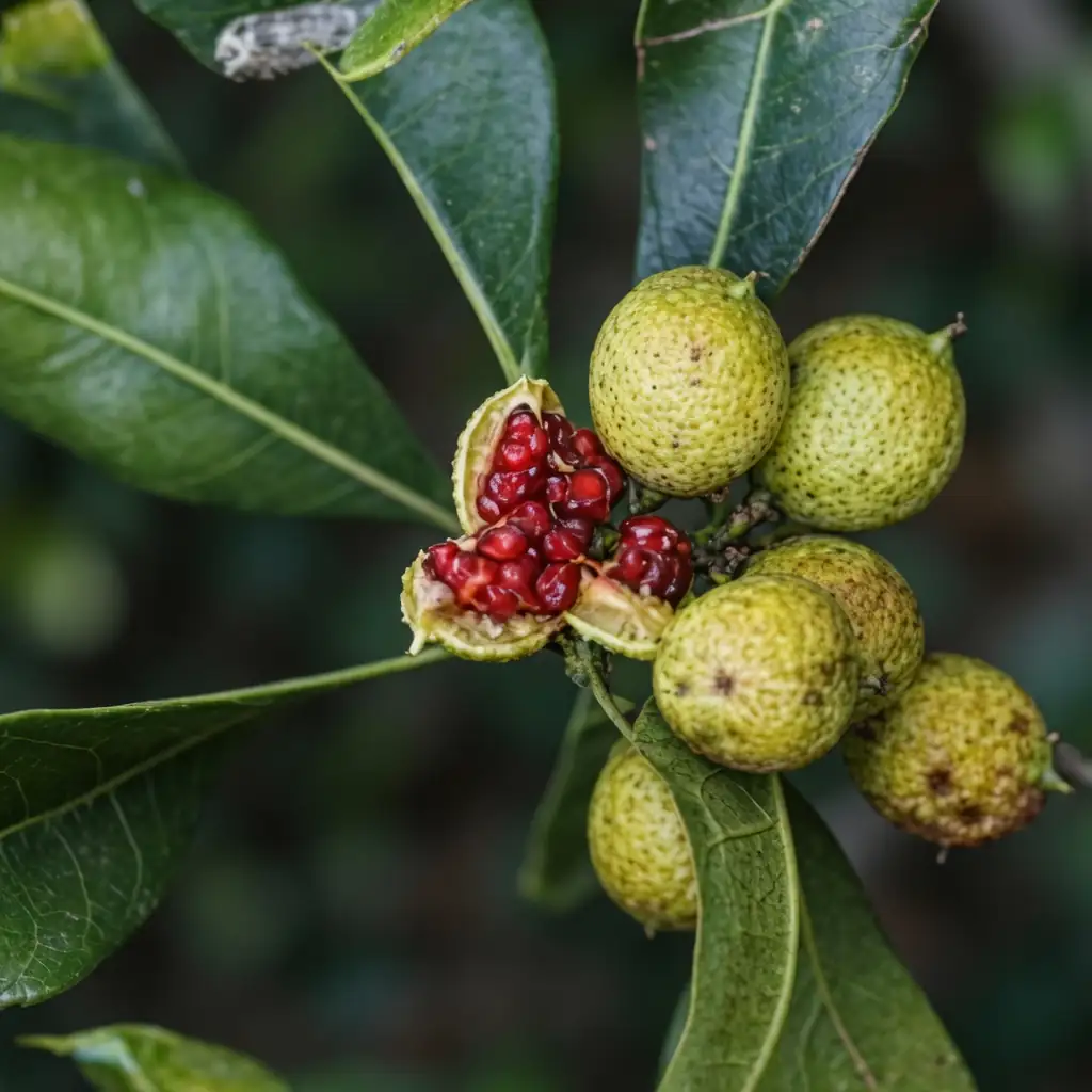 海桐 (Pittosporum tobira) — 细节