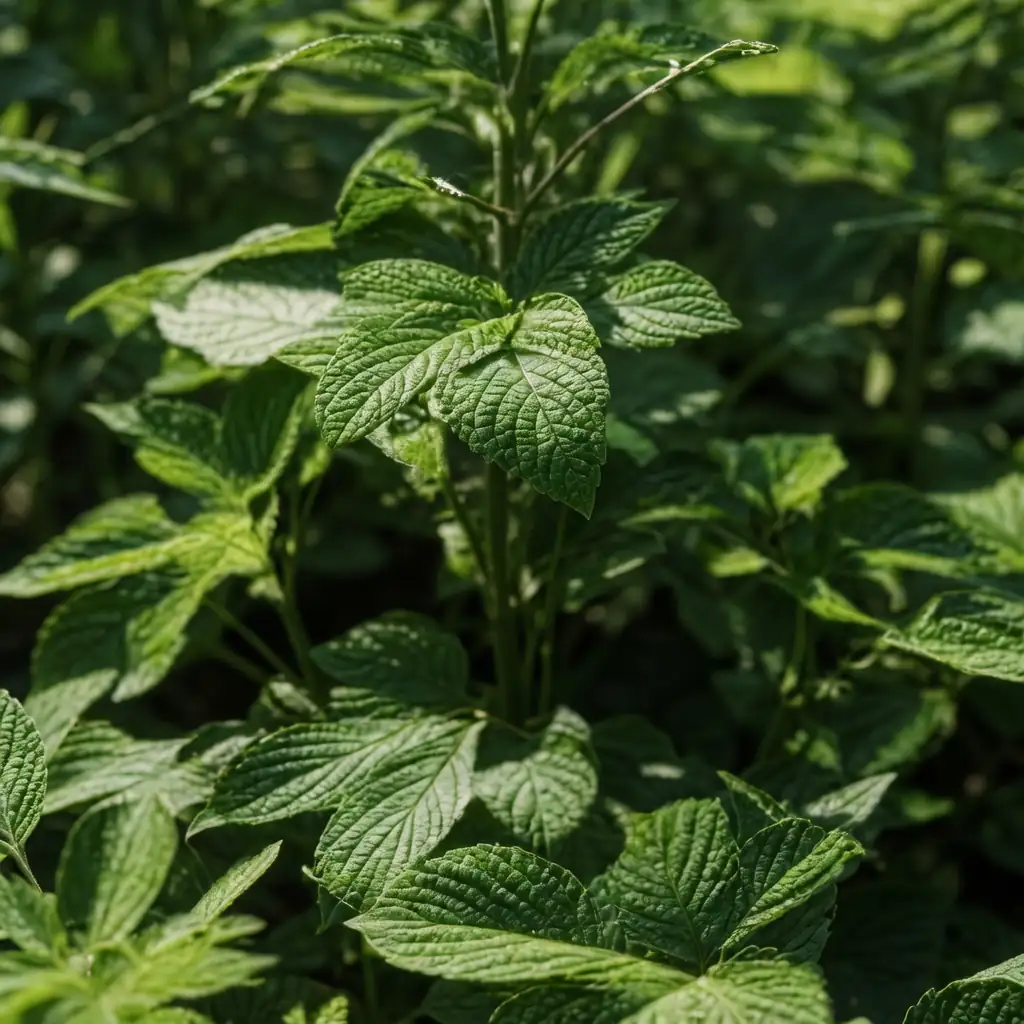 葎草 (Humulus scandens) — 细节