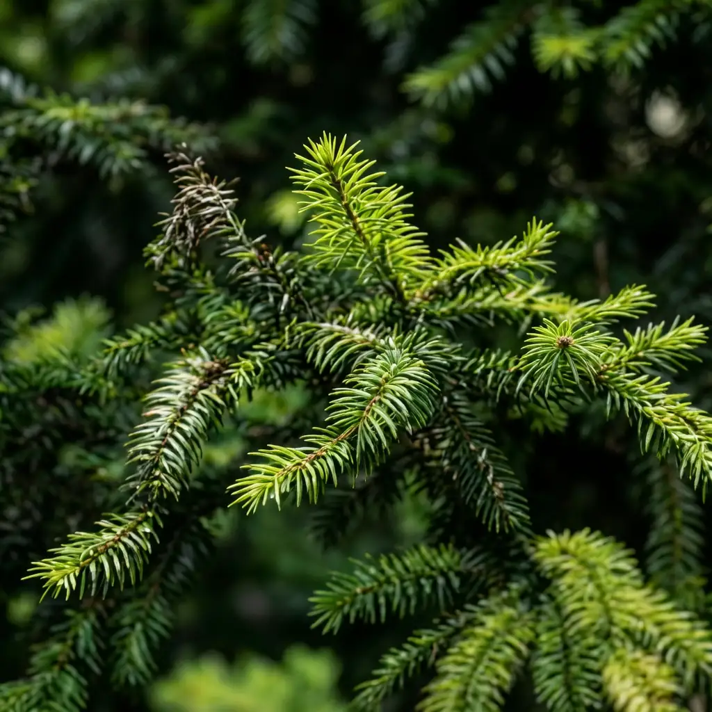 杉木 (Cunninghamia lanceolata) — 特写