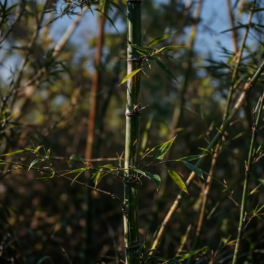 紫竹 (Phyllostachys nigra) — 主图
