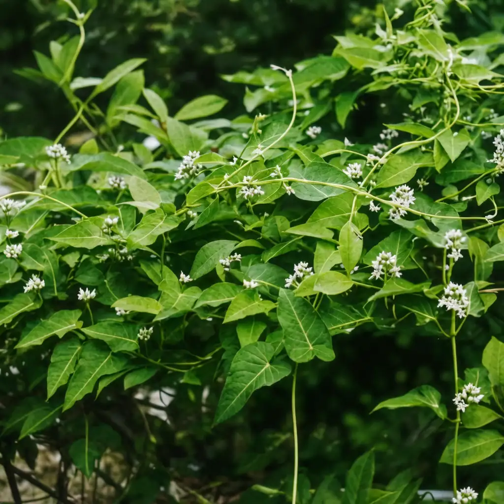 萝摩 (Metaplexis japonica) — 特写