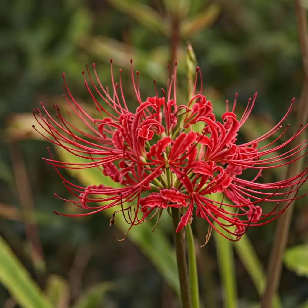 石蒜 (Lycoris radiata) — 细节