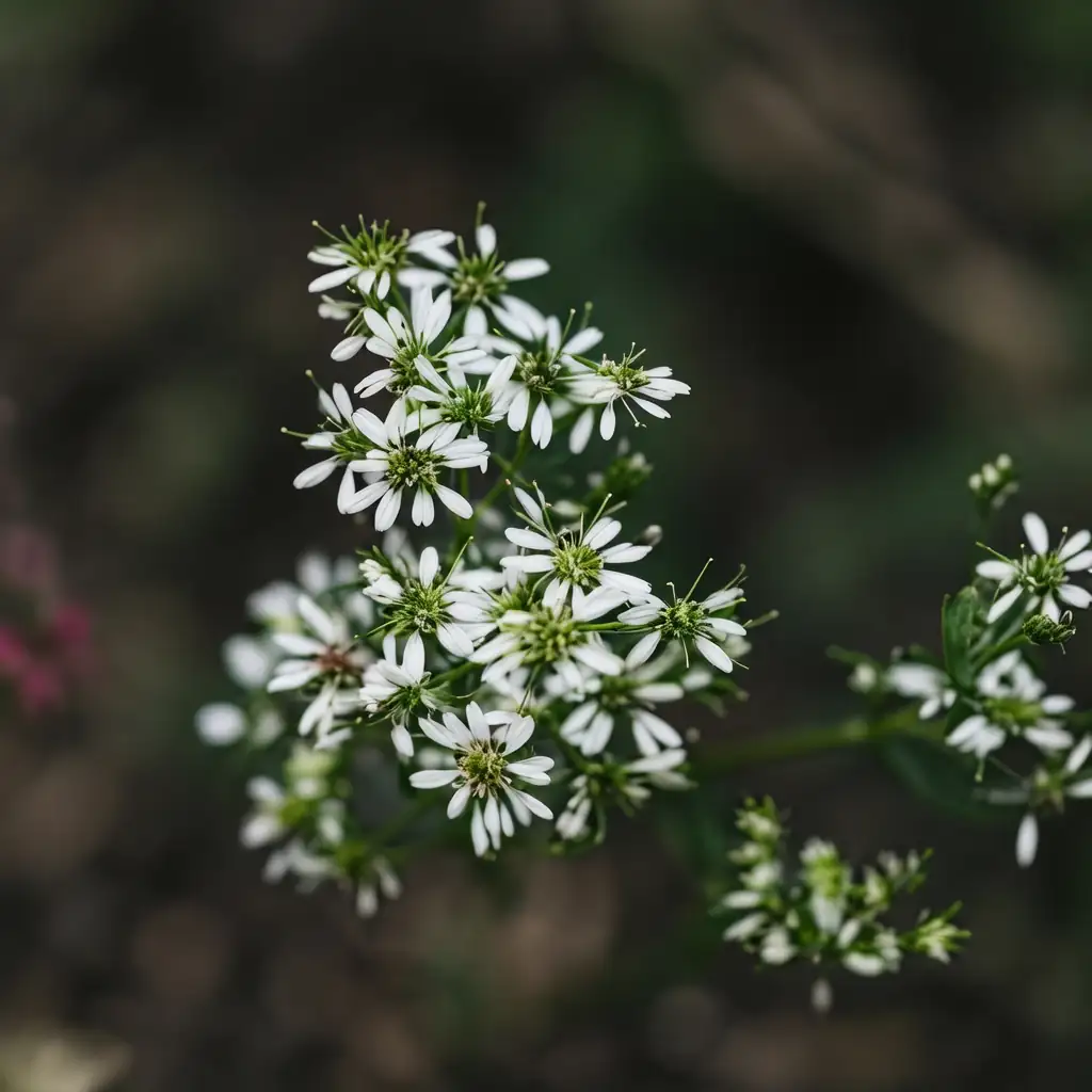 三脉紫菀 (Aster ageratoides) — 细节