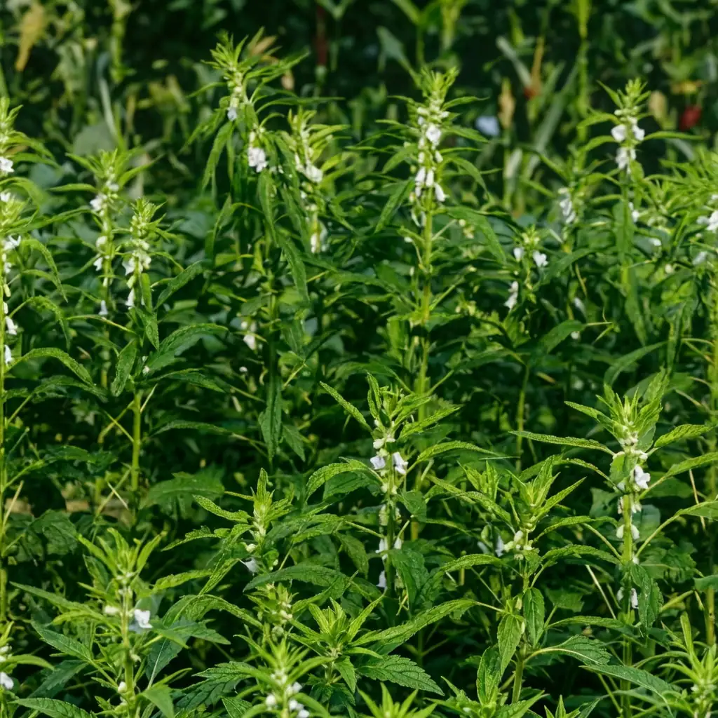 芝麻 (Sesamum indicum) — 细节