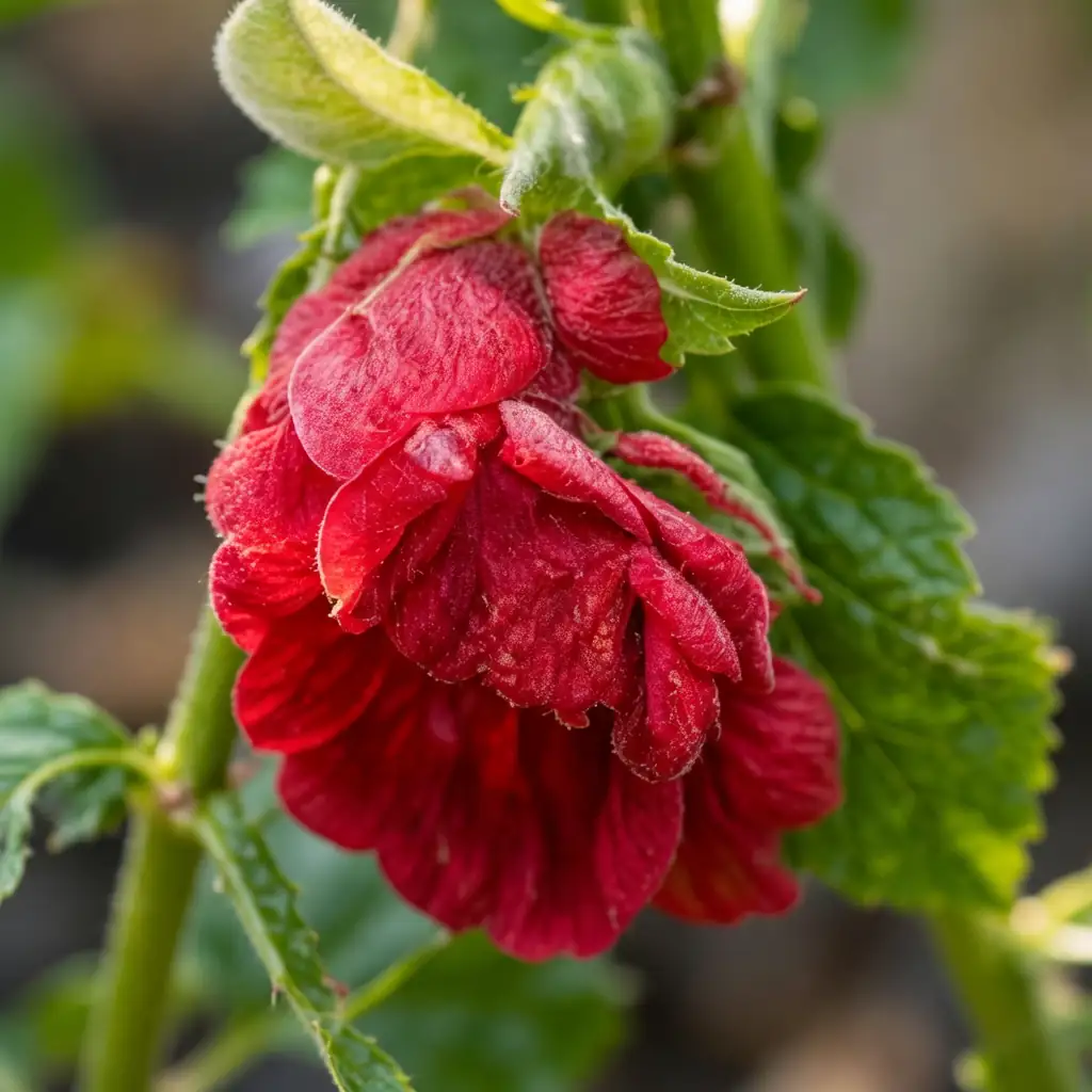山茶 (Camellia japonica) — 细节