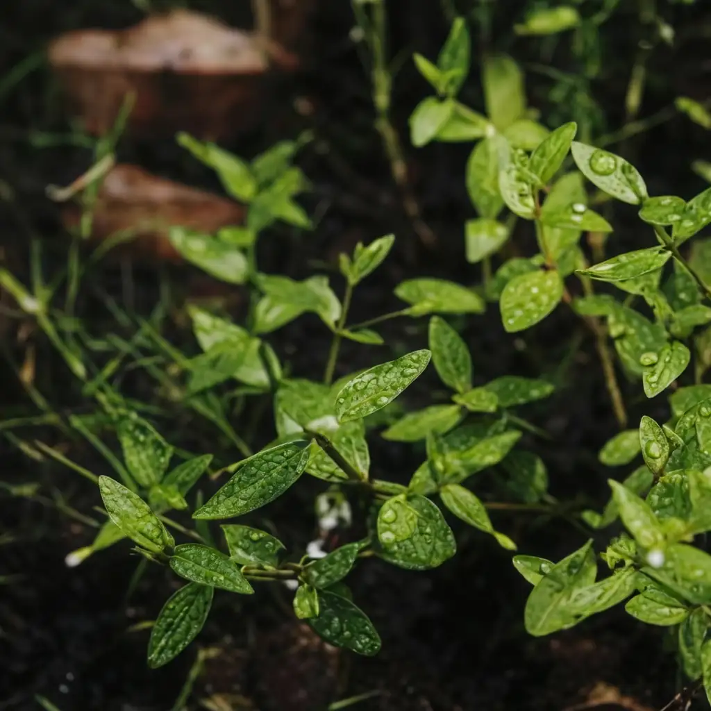 陌上菜 (Lindernia procumbens) — 细节