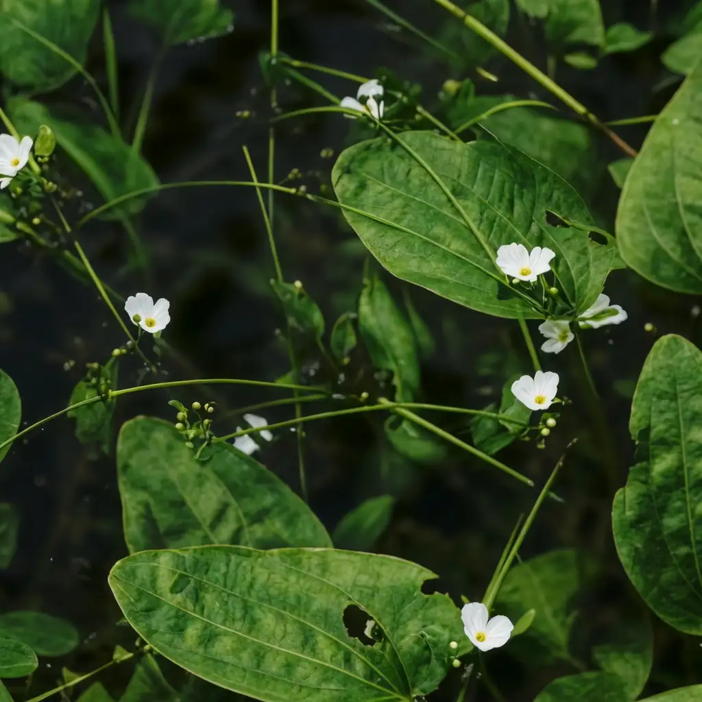 东方泽泻 (Alisma orientale) — 细节