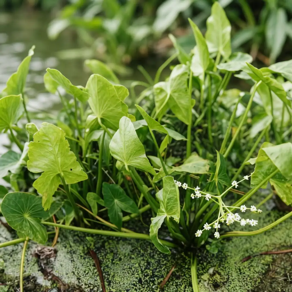 慈姑 (Sagittaria trifolia var. sinensis) — 主图