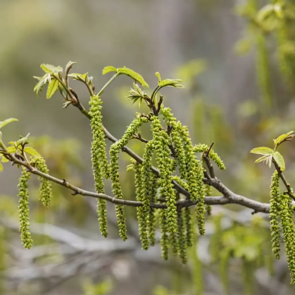 枫杨 (Pterocarya stenoptera) — 细节
