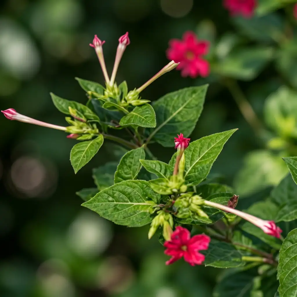 紫茉莉 (Mirabilis jalapa) — 特写