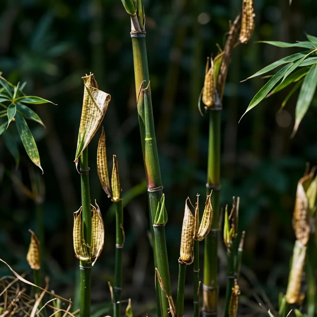 慈孝竹 (Bambusa multiplex 'Fernleaf') — 细节