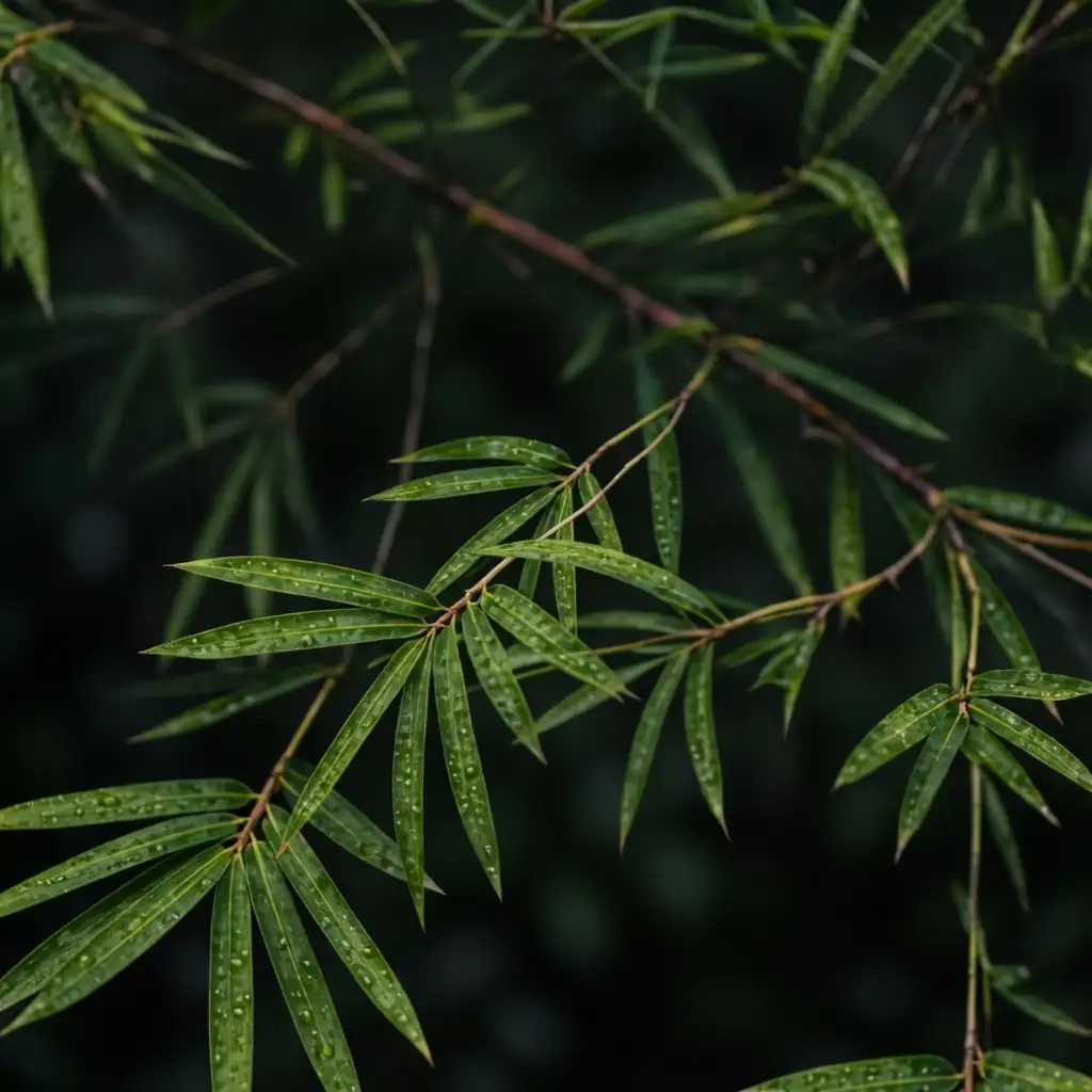 慈孝竹 (Bambusa multiplex 'Fernleaf') — 环境展示
