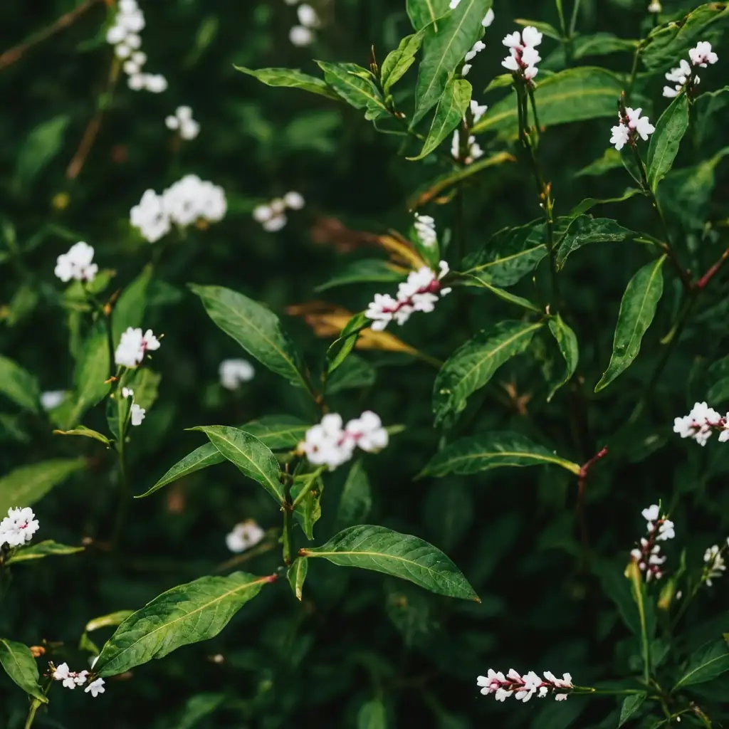 桃叶蓼 (Persicaria maculosa) — 细节
